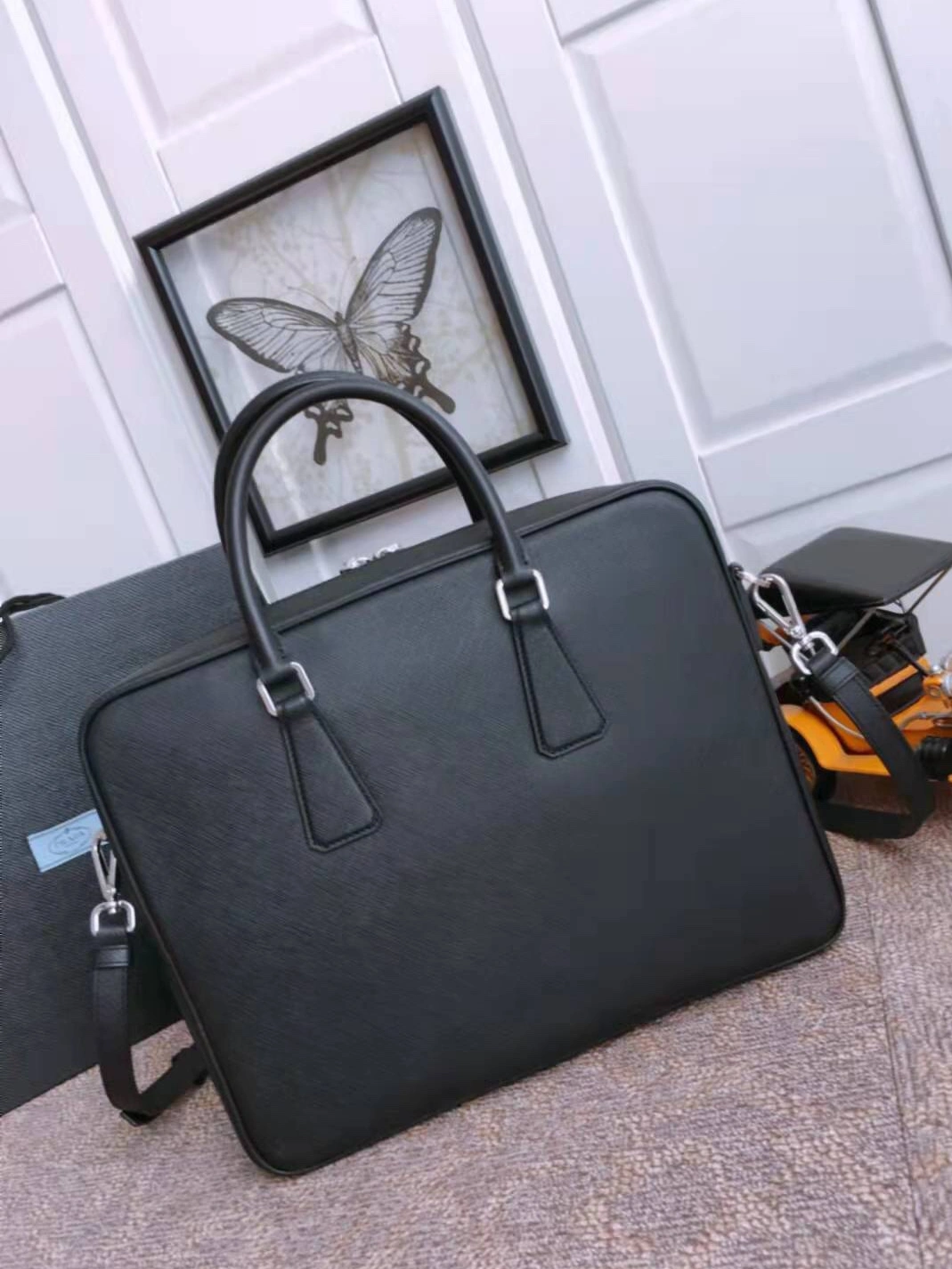Versatile 6567 Prada AAA Man Handbags