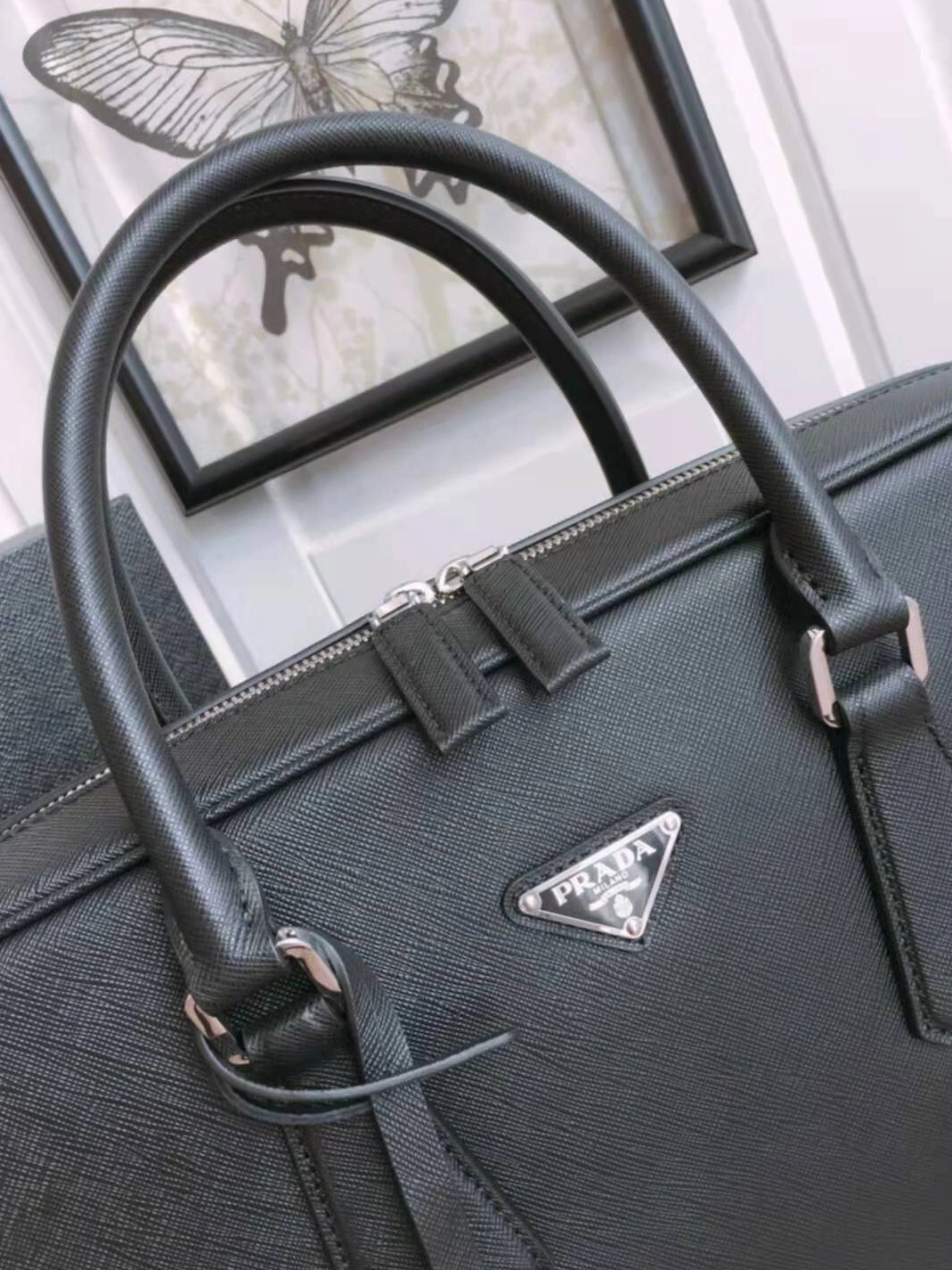 Versatile 6567 Prada AAA Man Handbags