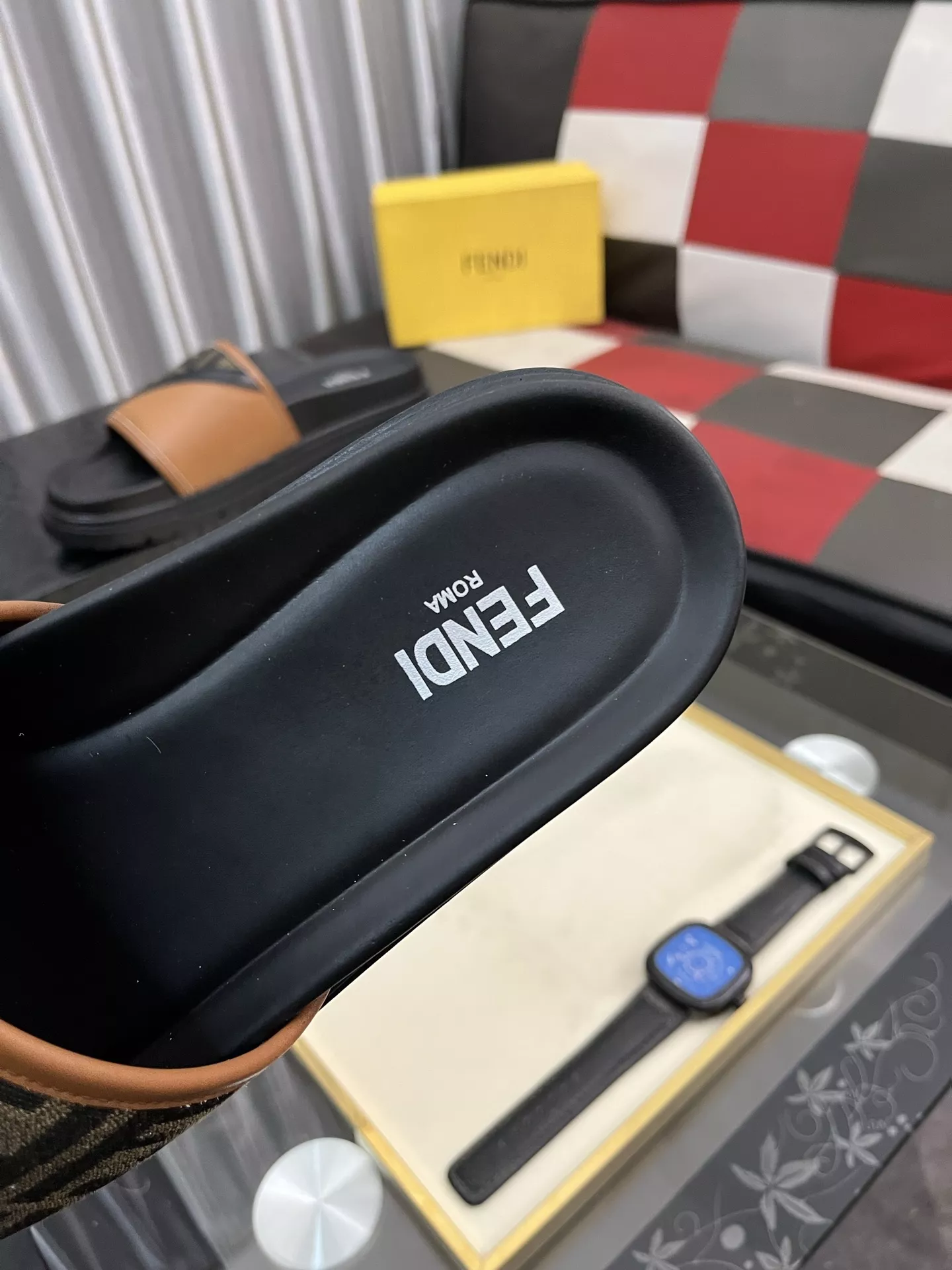 Versatile 6620 Fendi Slippers For Men