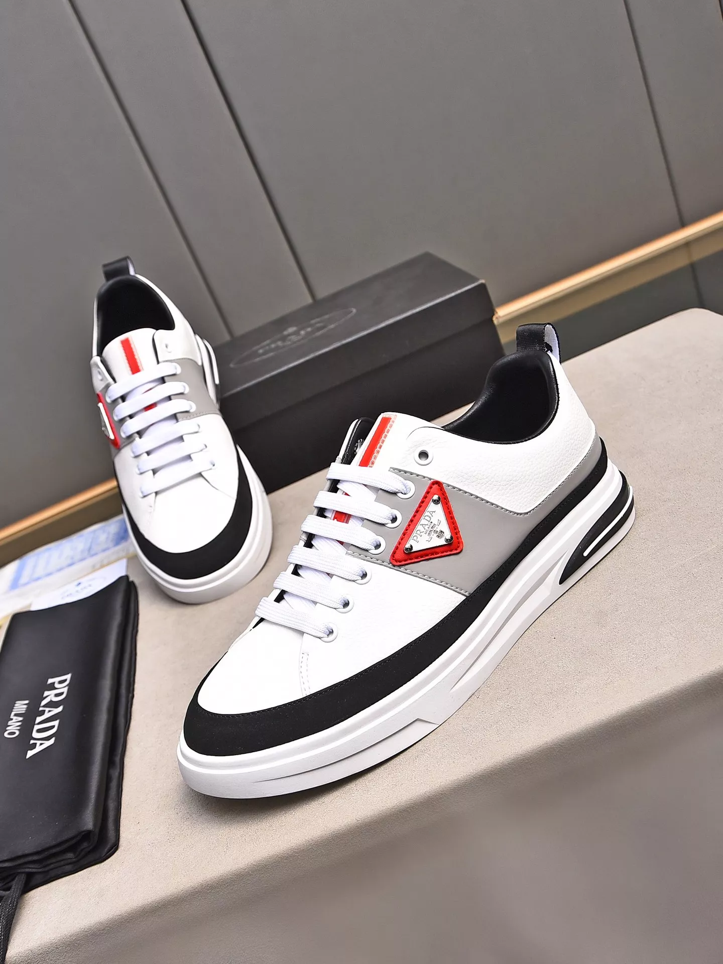 Versatile 6741 Prada Casual Shoes For Men