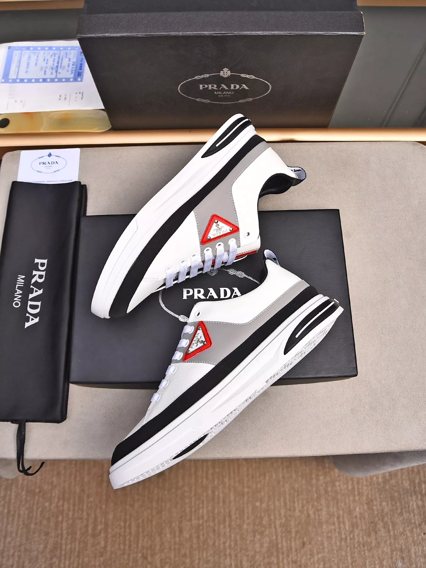 Versatile 6741 Prada Casual Shoes For Men