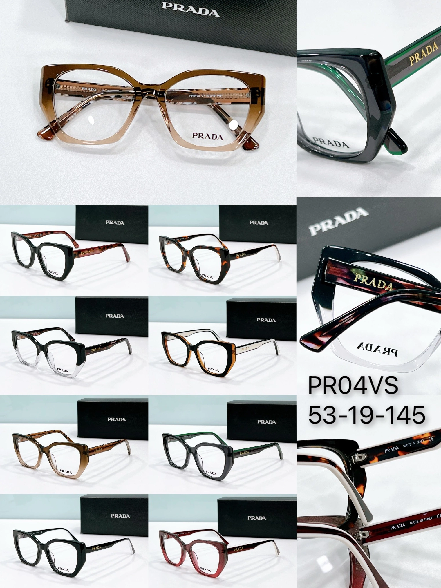 Versatile 6824 Prada Goggles
