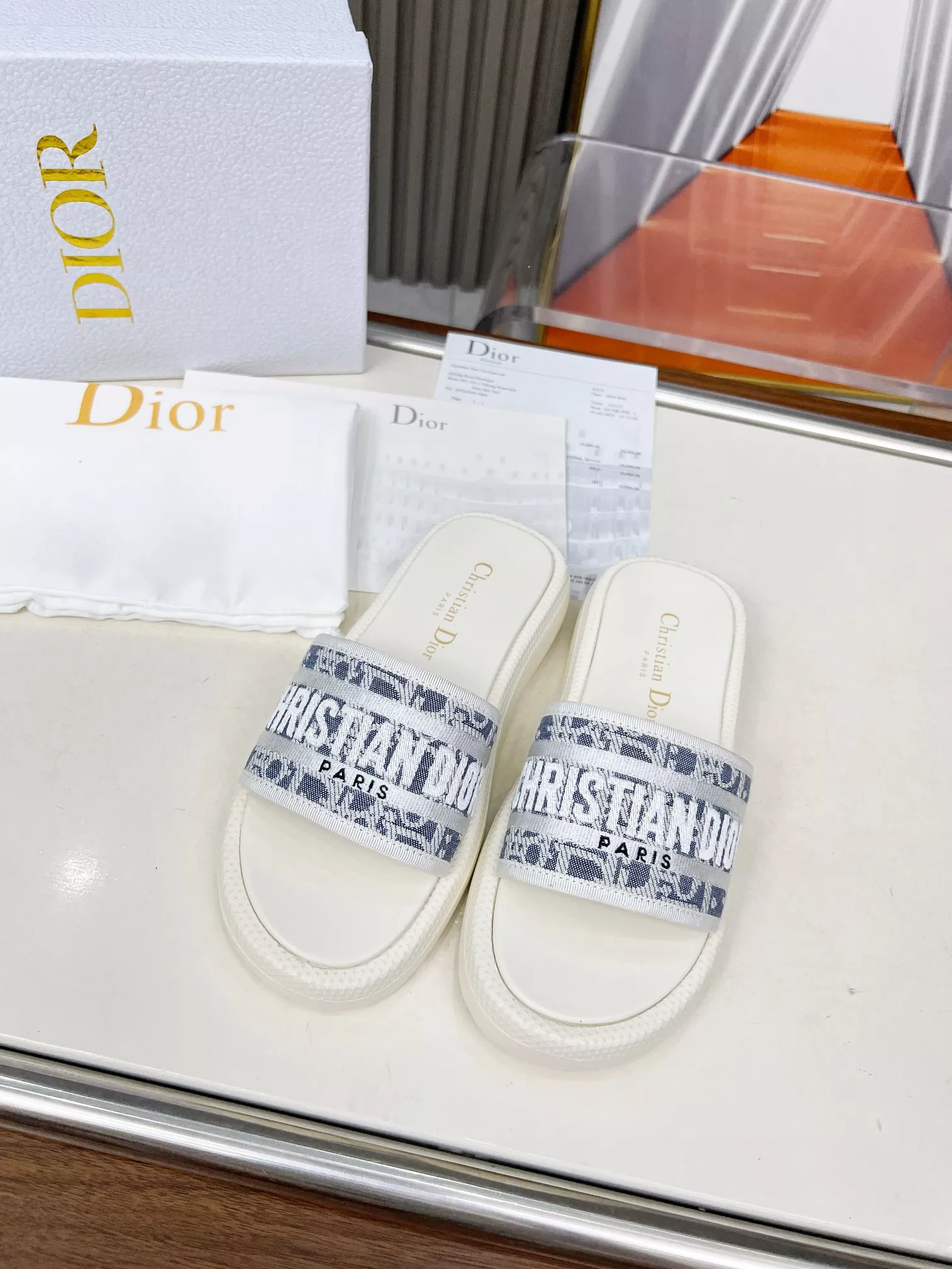 Versatile 6826 Christian Dior Slippers For Women