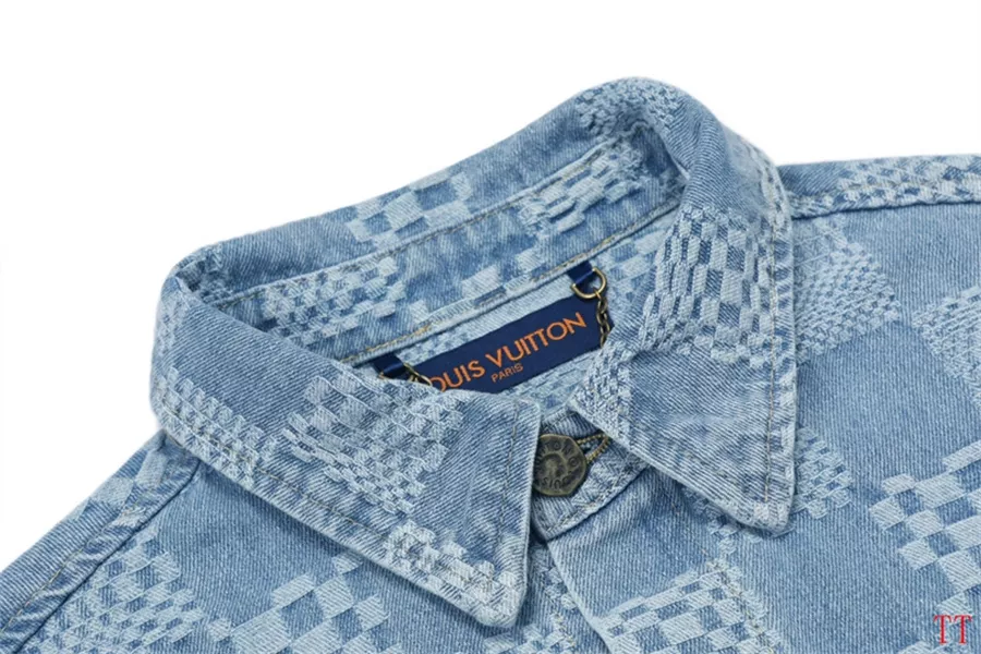 Versatile 6864 Louis Vuitton LV Shirts Short Sleeved For Unisex