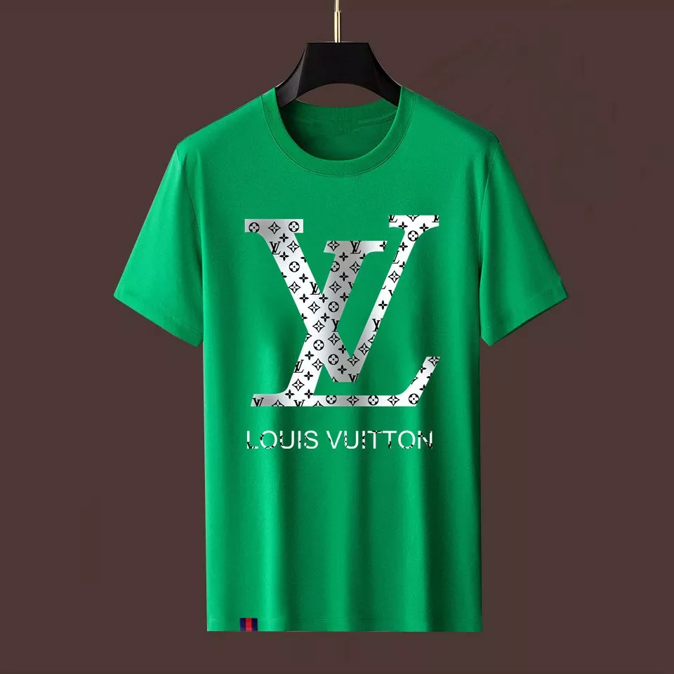 Versatile 6877 Louis Vuitton LV T-Shirts Short Sleeved For Men