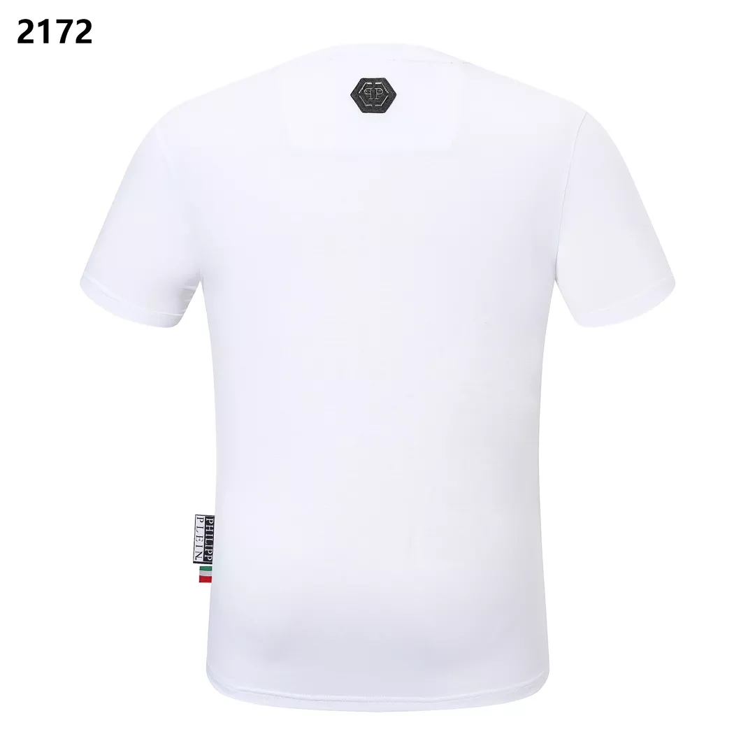 Versatile 7020 Philipp Plein PP T-Shirts Short Sleeved For Men