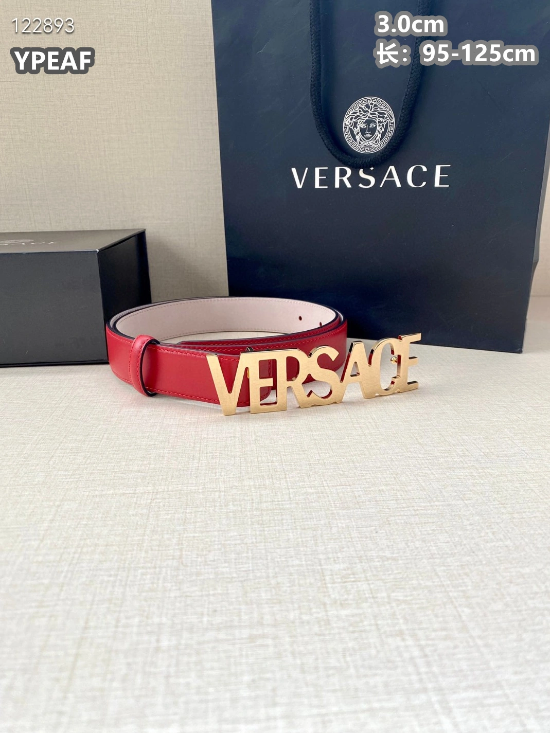 Versatile 707 Versace AAA Quality Belts For Unisex