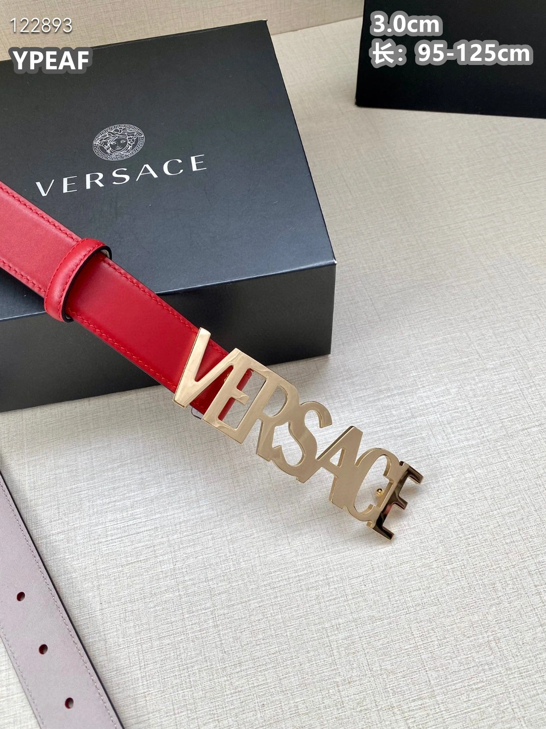 Versatile 707 Versace AAA Quality Belts For Unisex