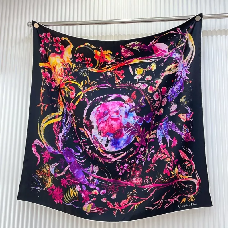 Versatile 709 Christian Dior Silk Squares