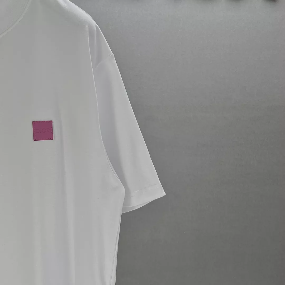 Versatile 7341 Christian Dior T-Shirts Short Sleeved For Unisex