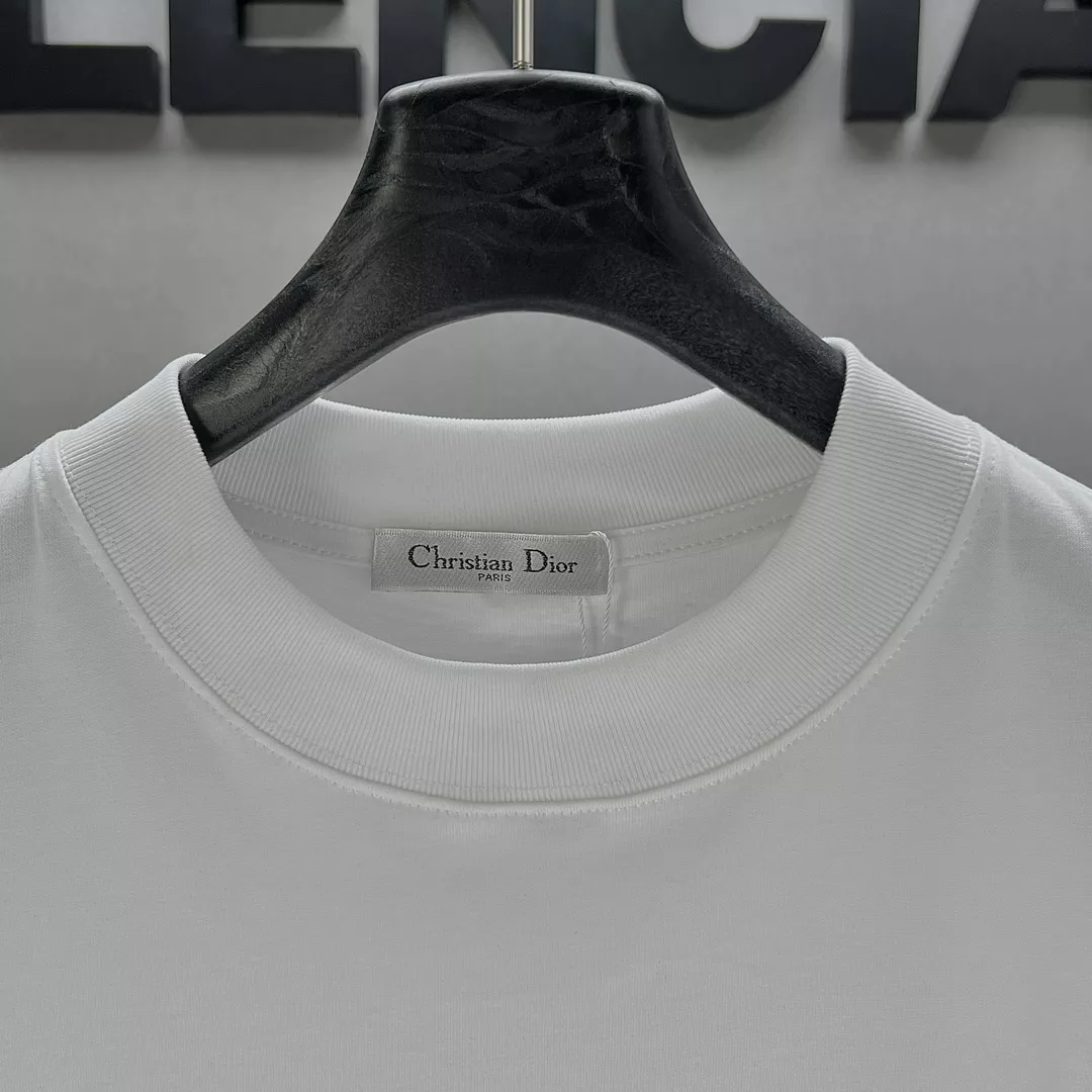 Versatile 7341 Christian Dior T-Shirts Short Sleeved For Unisex