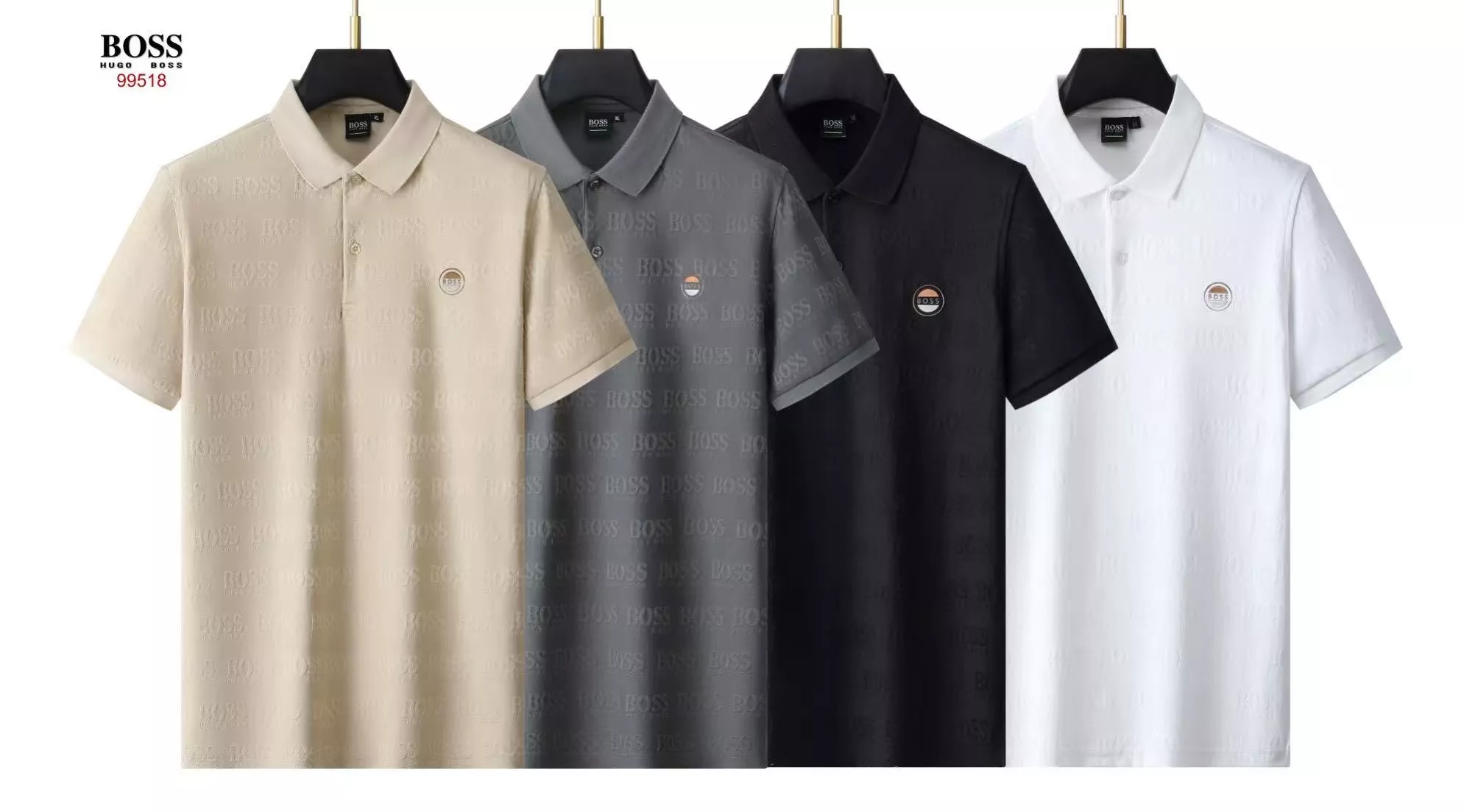 Versatile 7364 Boss T-Shirts Short Sleeved For Men