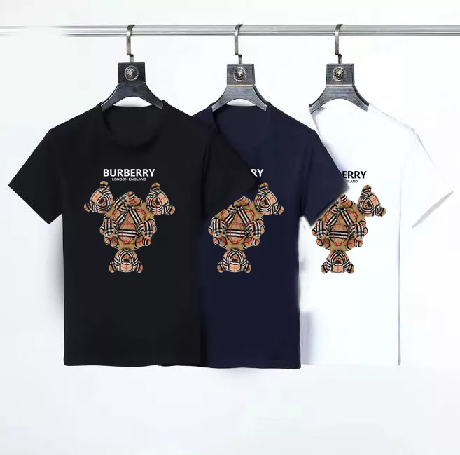 Versatile 7440 Burberry T-Shirts Short Sleeved For Men
