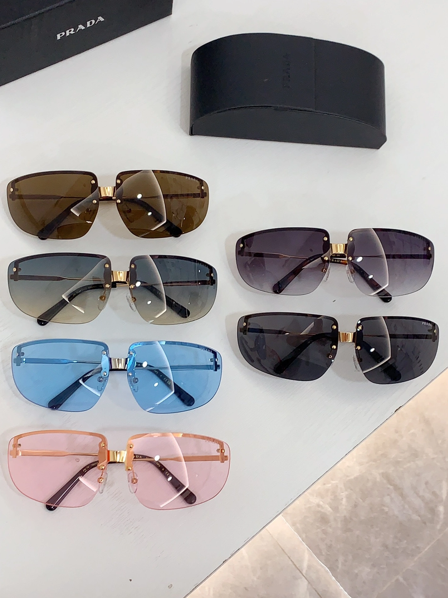 Versatile 7485 Prada AAA Quality Sunglasses