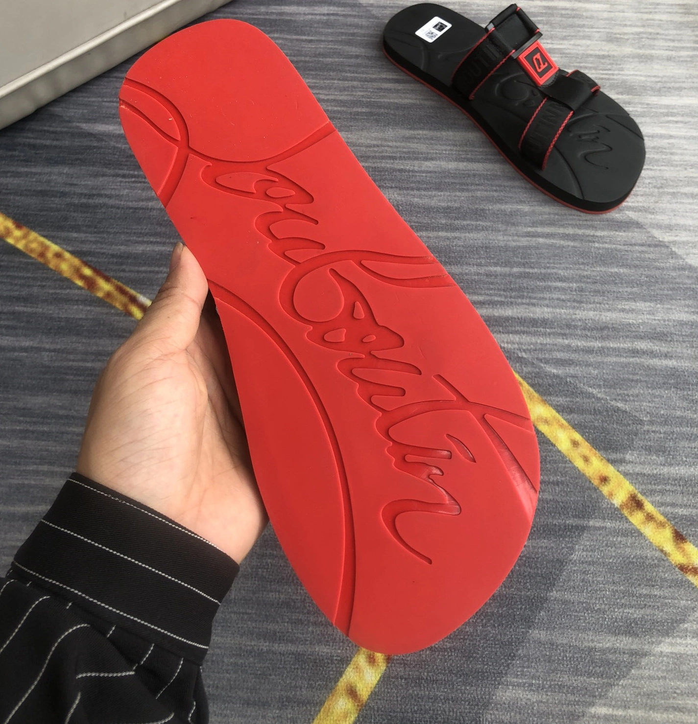 Versatile 7602 Christian Louboutin CL Slippers For Men