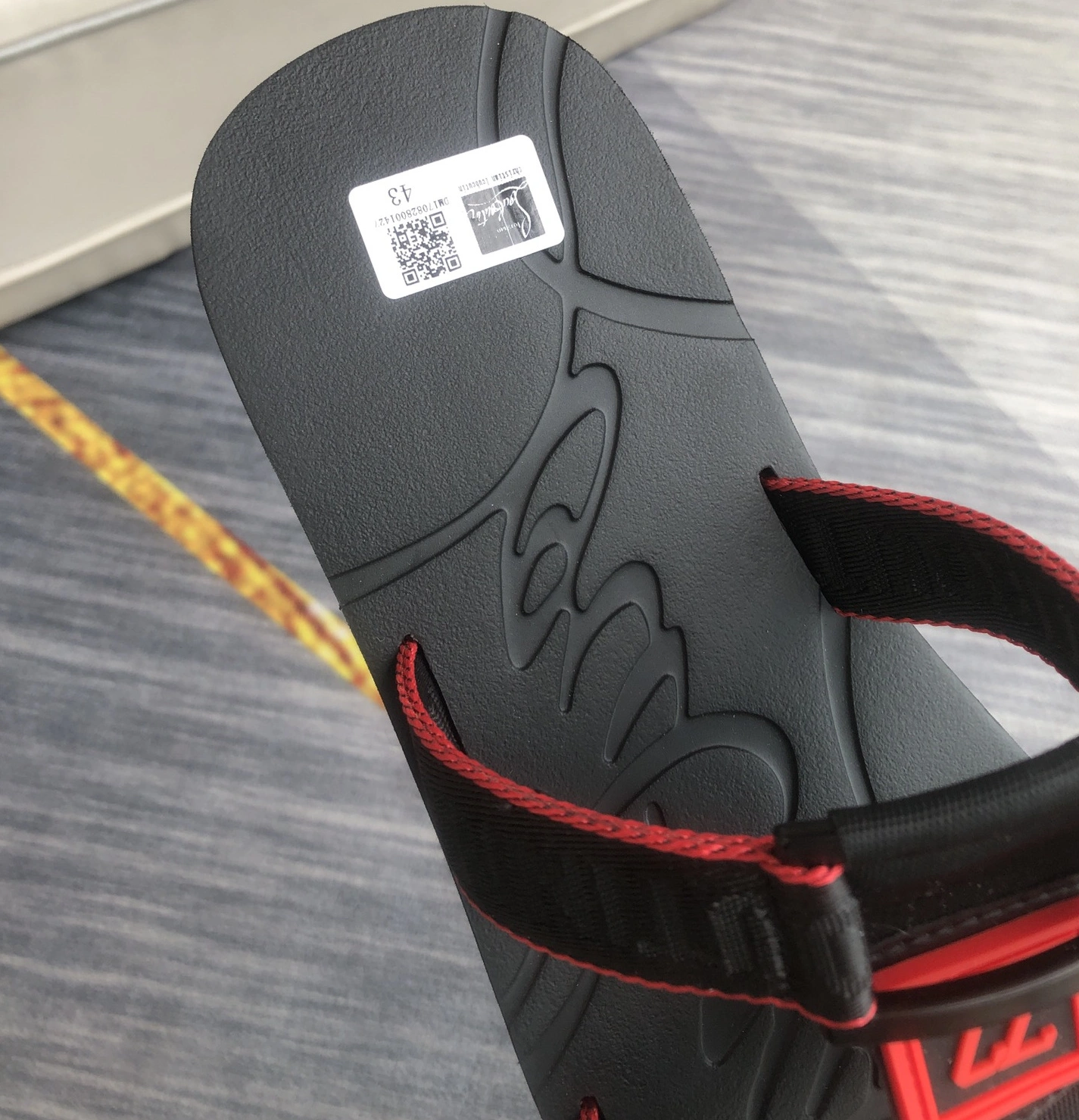 Versatile 7602 Christian Louboutin CL Slippers For Men