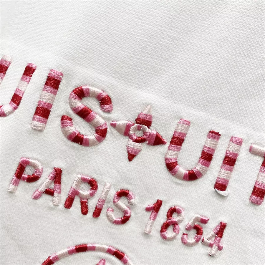 Versatile 7621 Louis Vuitton LV T-Shirts Short Sleeved For Unisex