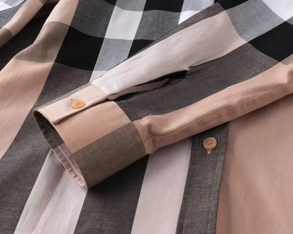 Versatile 7778 Burberry Shirts Long Sleeved For Women