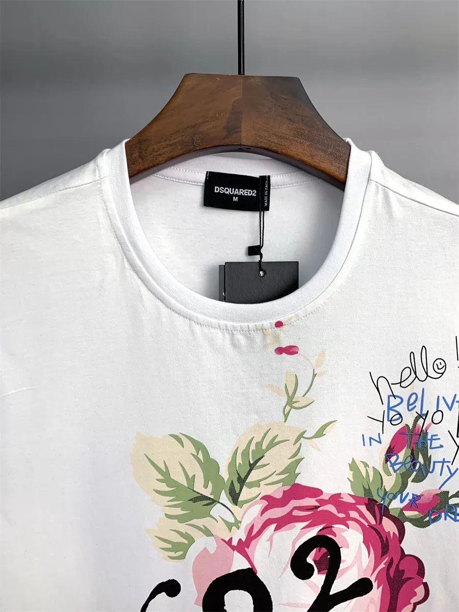 Versatile 784 Dsquared T-Shirts Short Sleeved For Men