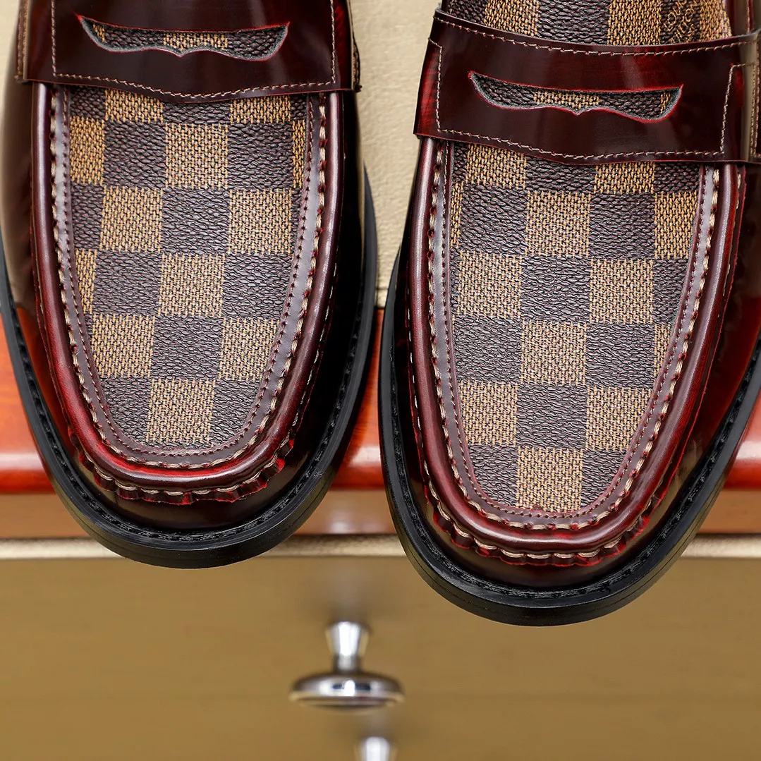 Versatile 7913 Louis Vuitton LV Oxfords Shoes For Men