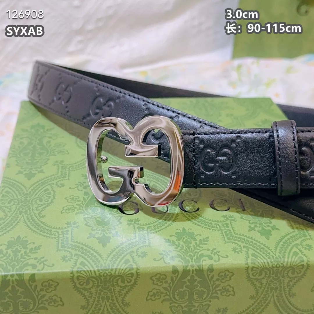 Versatile 7945 Gucci AAA Quality Belts For Women