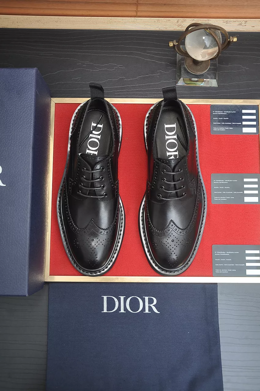 Versatile 8051 Christian Dior Leather Shoes For Men