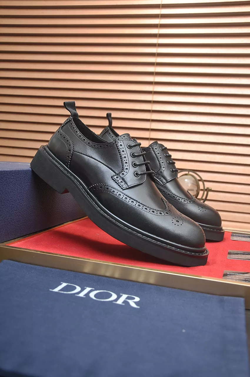 Versatile 8051 Christian Dior Leather Shoes For Men