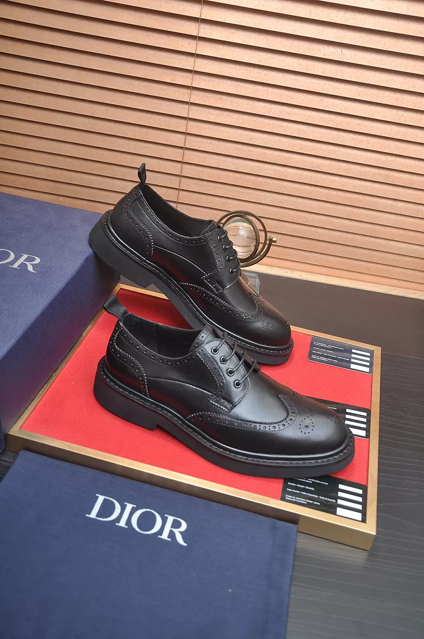 Versatile 8051 Christian Dior Leather Shoes For Men