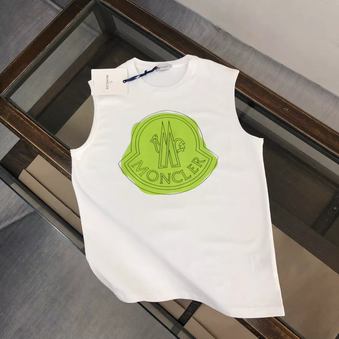 Versatile 8133 Moncler T-Shirts Sleeveless For Unisex