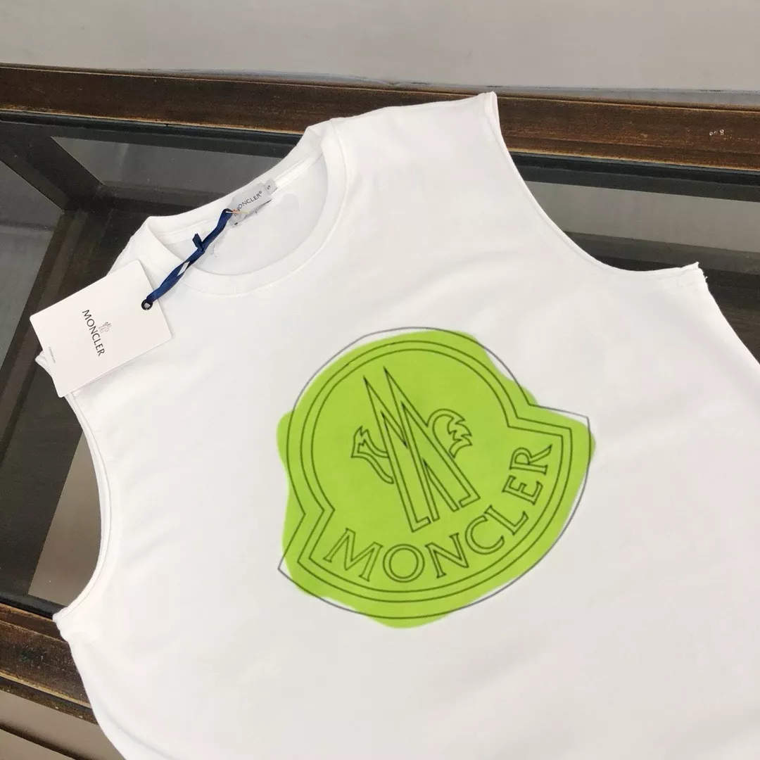 Versatile 8133 Moncler T-Shirts Sleeveless For Unisex