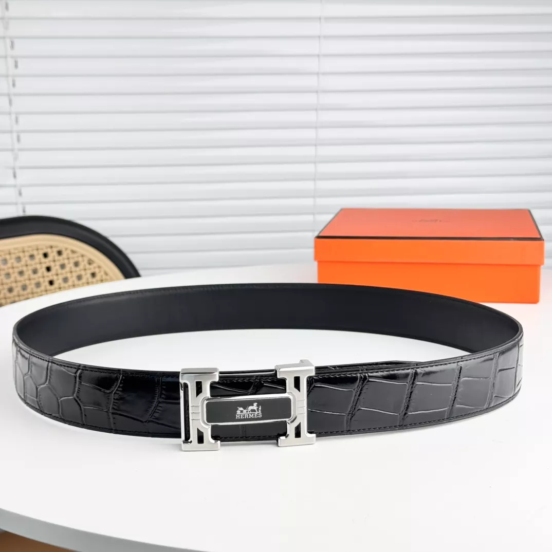 Versatile 8235 Hermes AAA Quality Belts In 3.8cm For Men