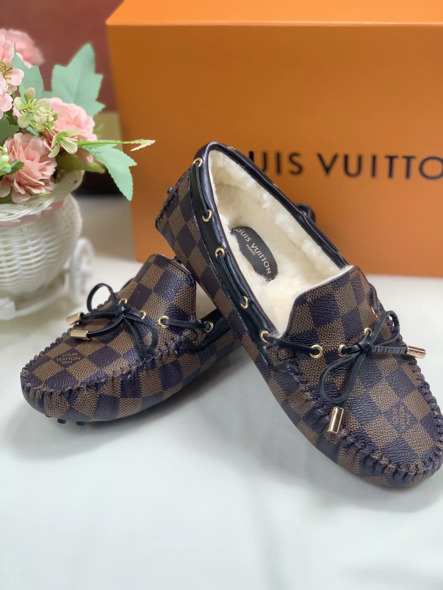 Versatile 8416 Louis Vuitton LV Oxfords Shoes For Women