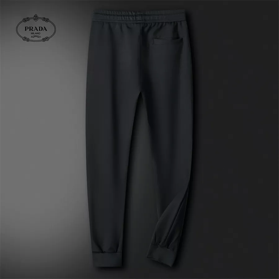 Versatile 842 Prada Tracksuits Long Sleeved For Men