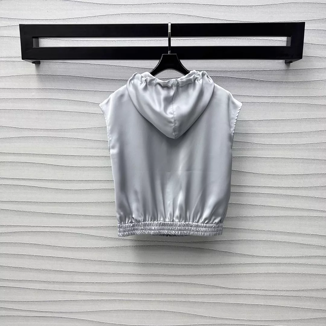 Versatile 8578 Prada Tracksuits Sleeveless For Women