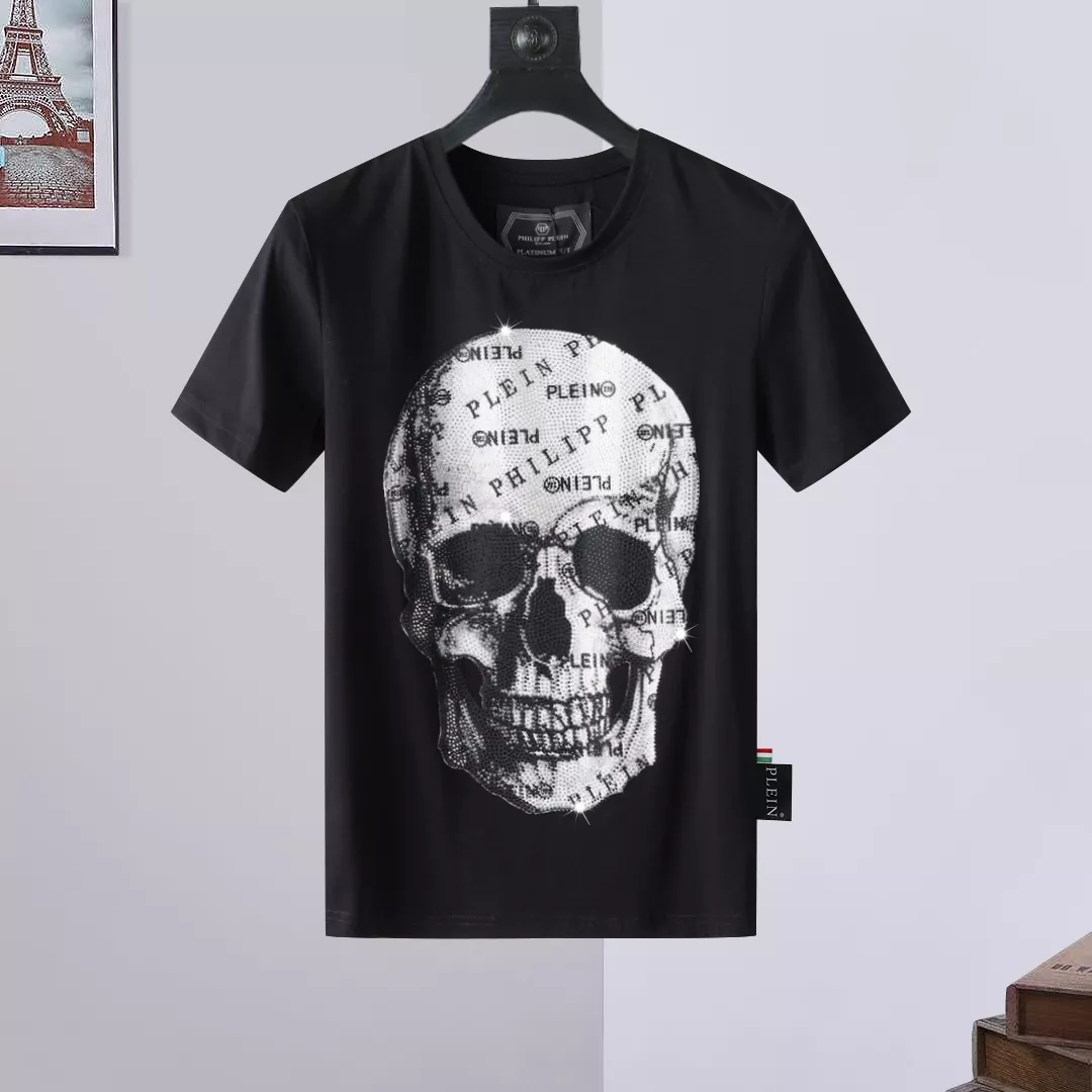 Versatile 8598 Philipp Plein PP Tracksuits Short Sleeved For Men