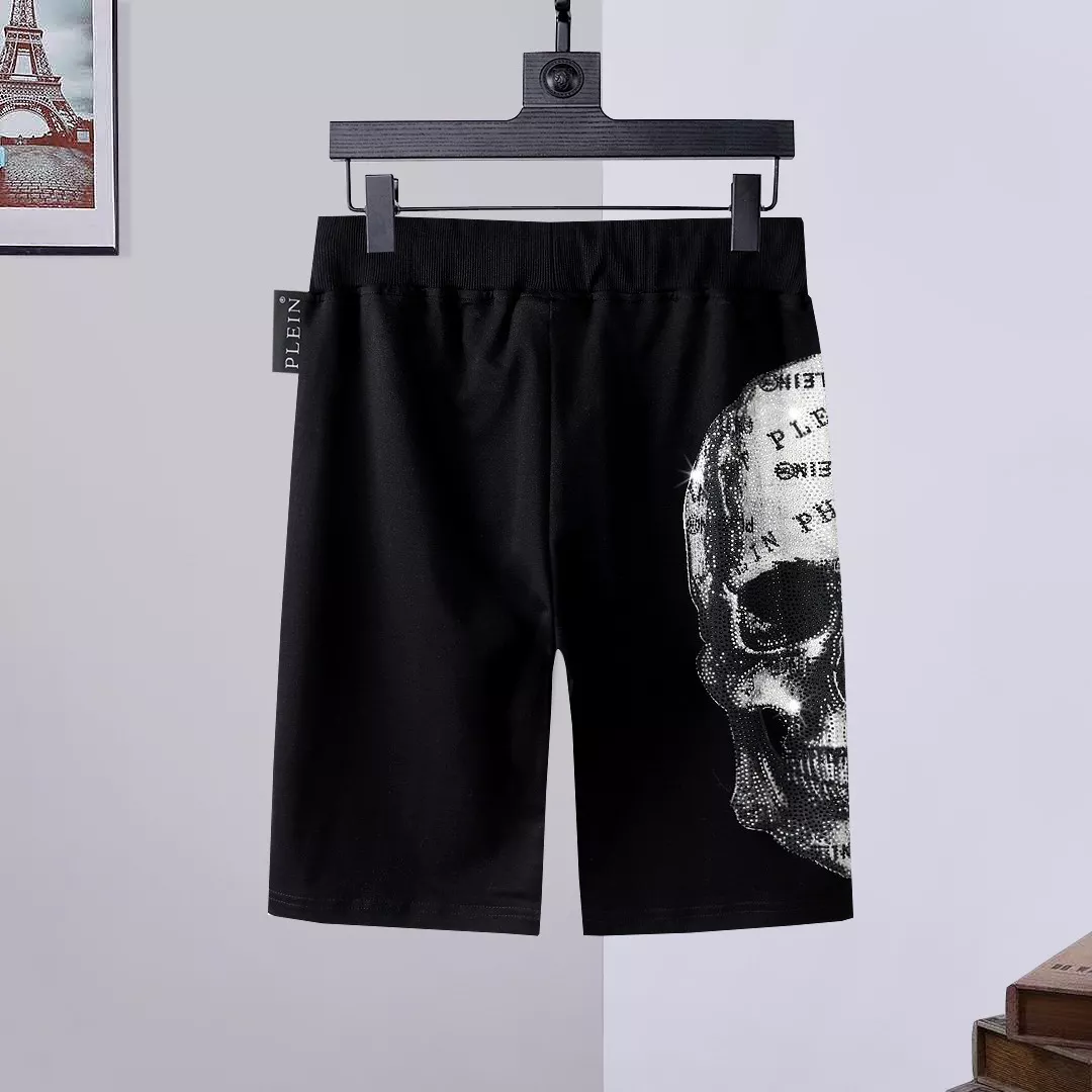 Versatile 8598 Philipp Plein PP Tracksuits Short Sleeved For Men