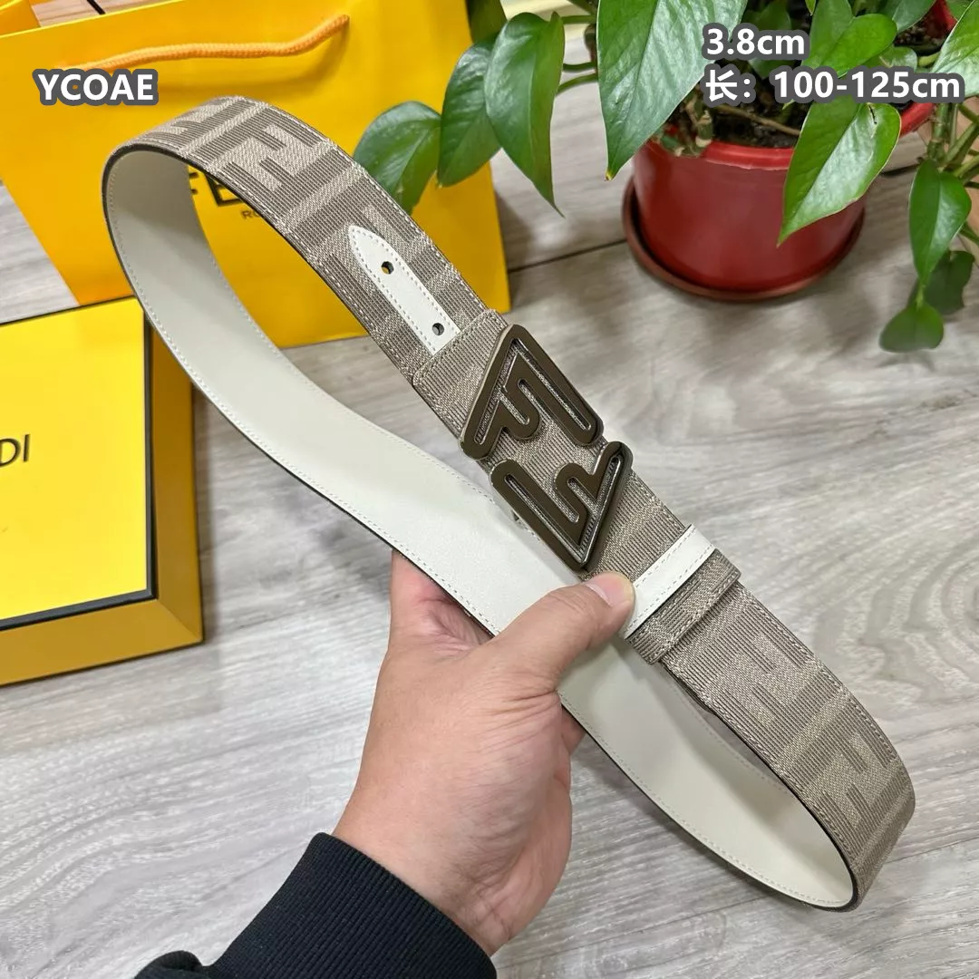 Versatile 9113 Fendi AAA Quality Belts For Men