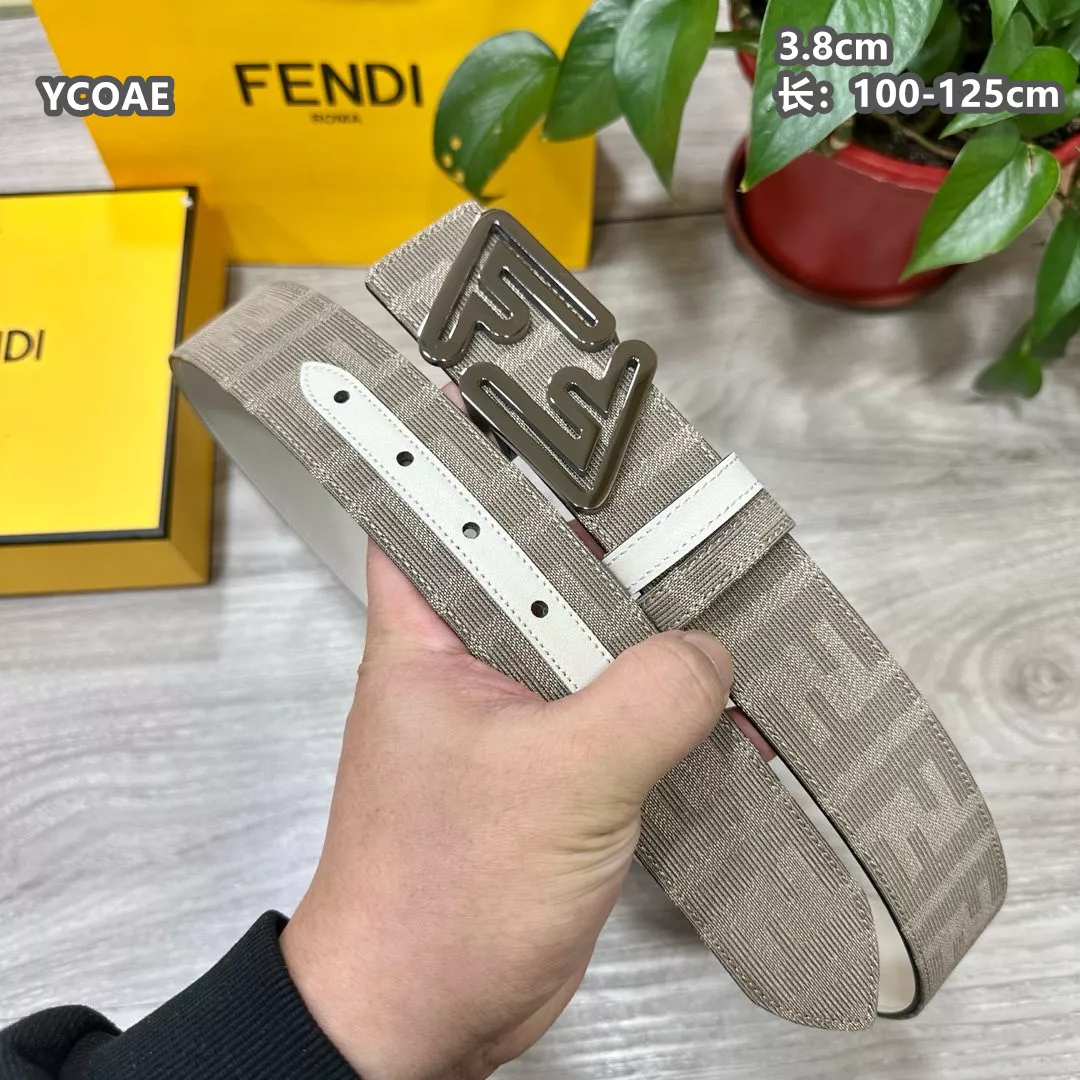 Versatile 9113 Fendi AAA Quality Belts For Men