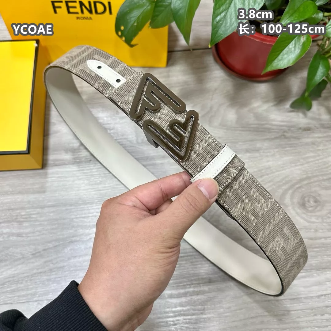 Versatile 9113 Fendi AAA Quality Belts For Men