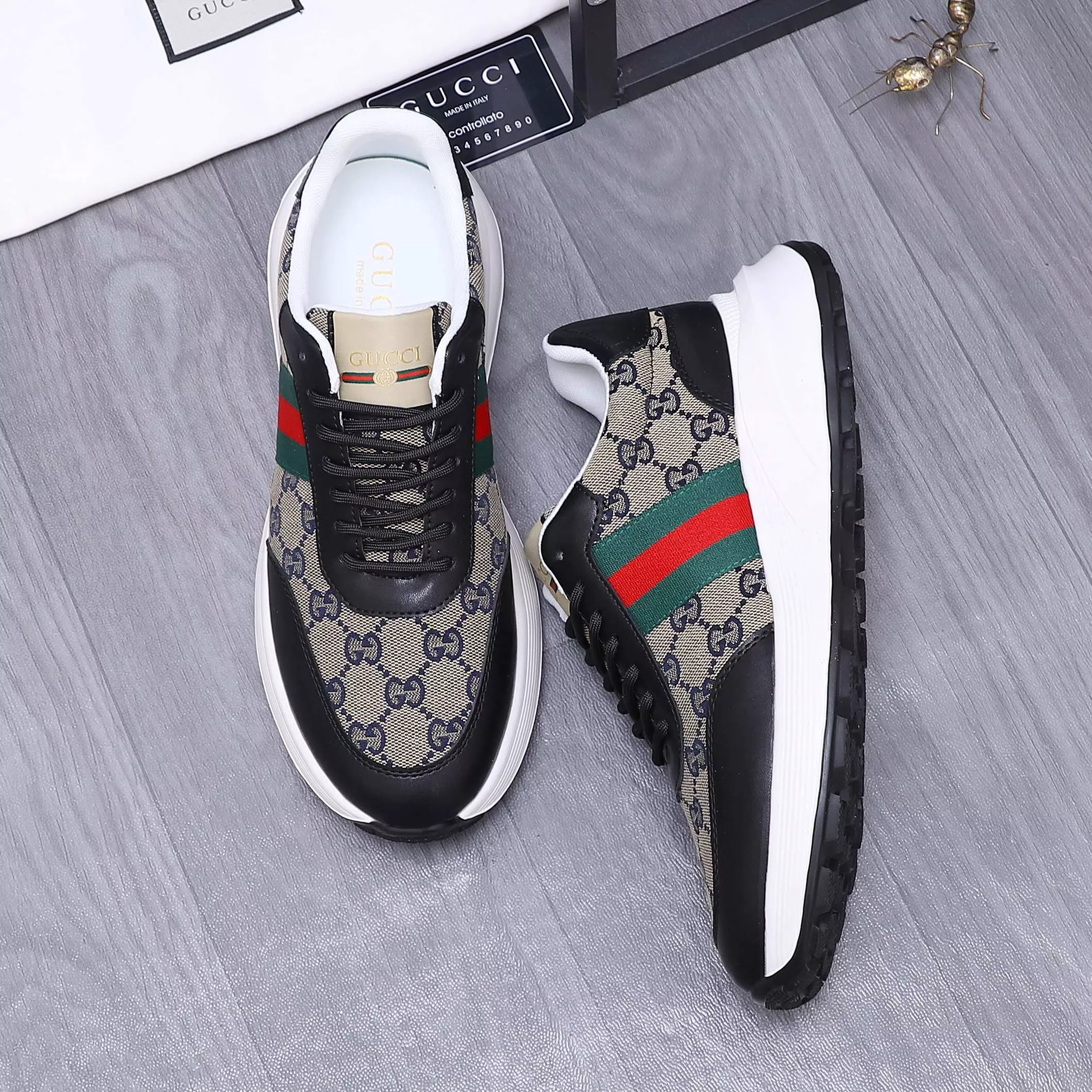 Versatile 9122 Gucci Casual Shoes For Men