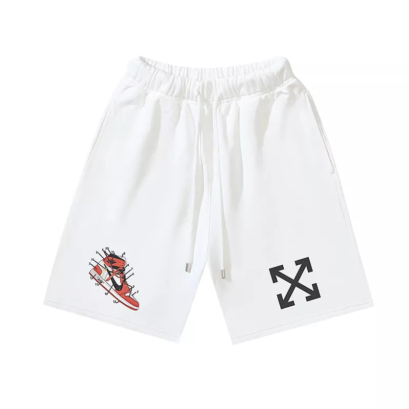 Versatile 9124 Off-White Pants For Unisex