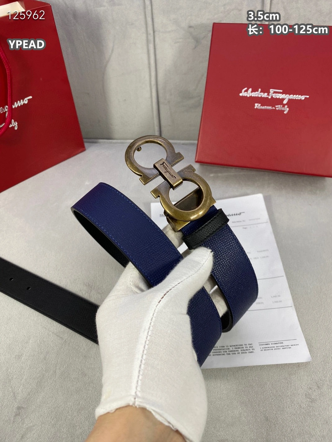 Versatile 9200 Salvatore Ferragamo AAA Quality Belts For Men
