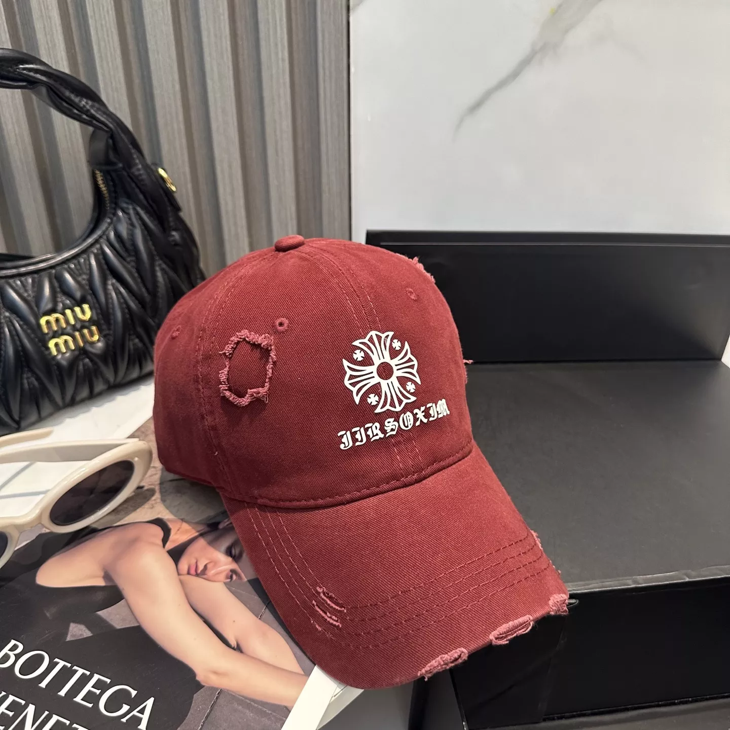 Versatile 9679 Chrome Hearts Caps
