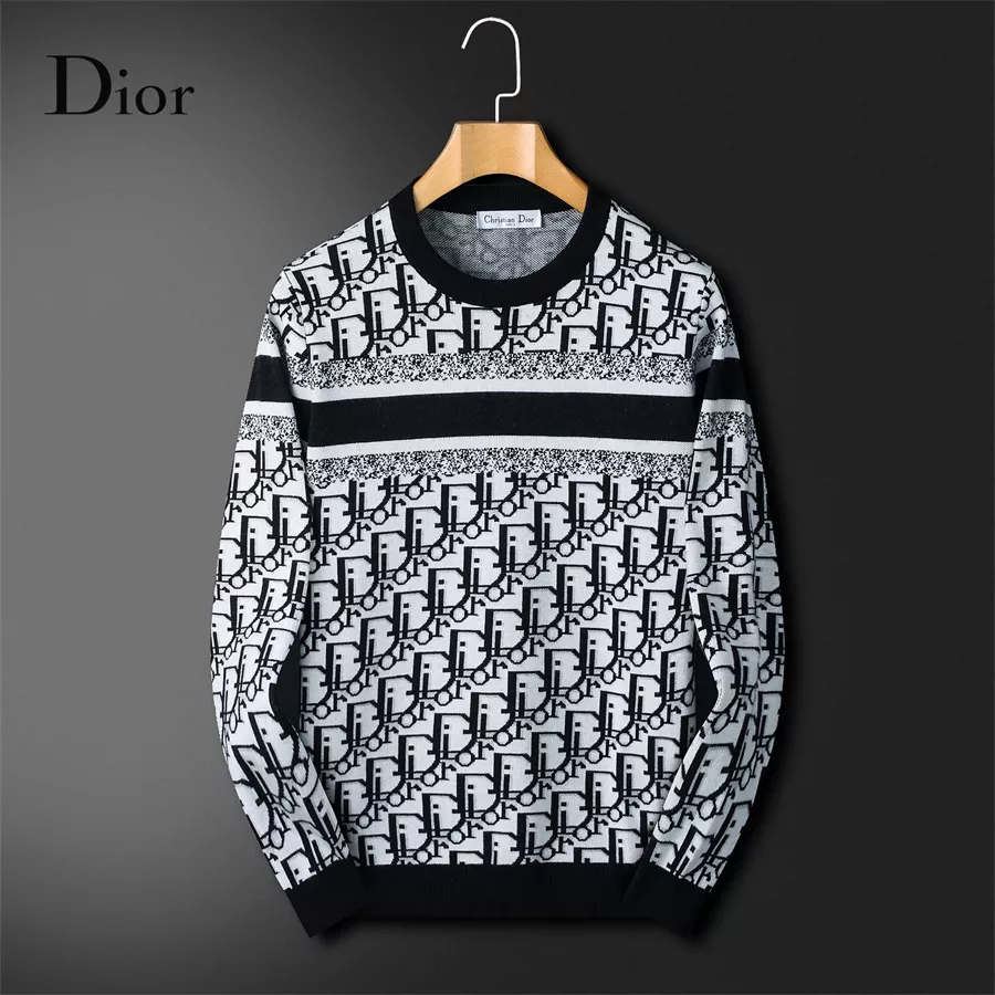 Versatile 9703 Christian Dior Sweaters Long Sleeved For Men