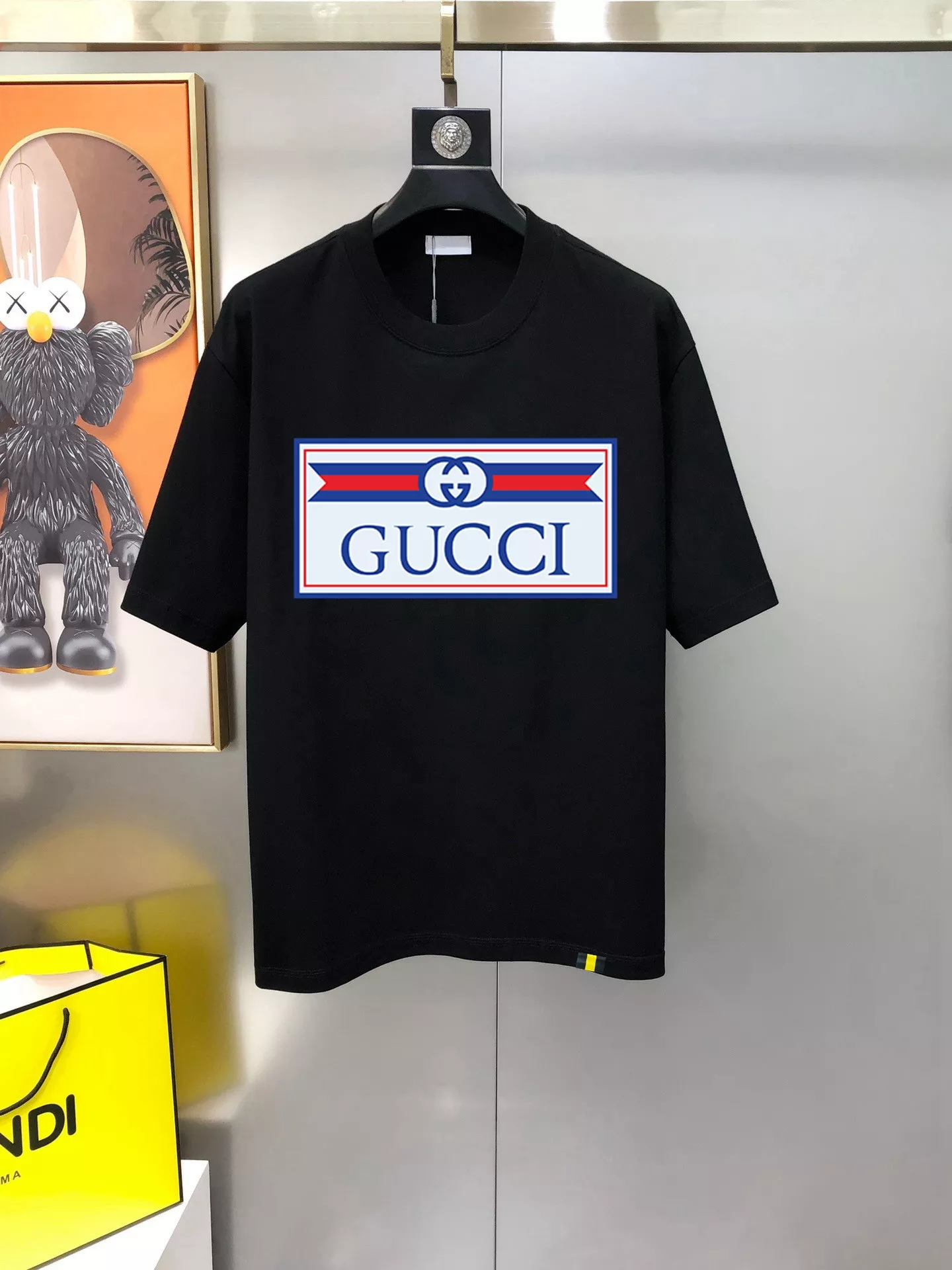 Versatile 9833 Gucci T-Shirts Short Sleeved For Men