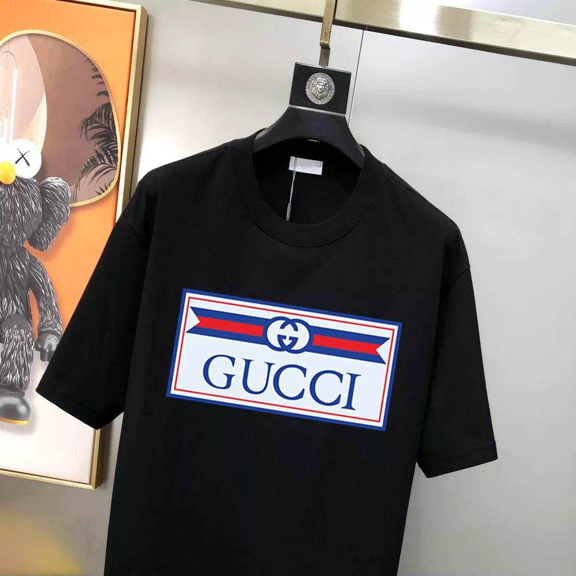 Versatile 9833 Gucci T-Shirts Short Sleeved For Men