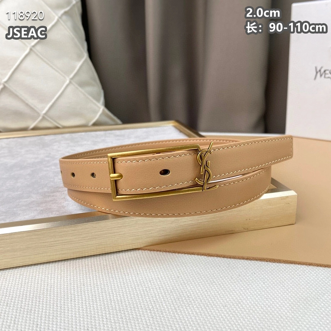 Versatile 9883 Yves Saint Laurent AAA Quality Belts For Women