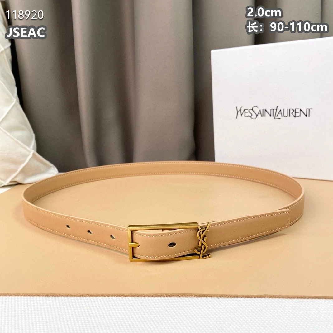 Versatile 9883 Yves Saint Laurent AAA Quality Belts For Women