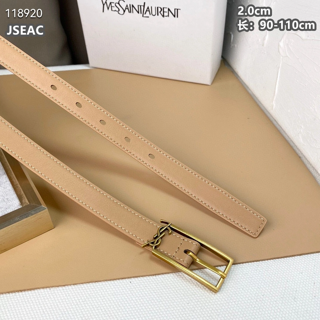Versatile 9883 Yves Saint Laurent AAA Quality Belts For Women