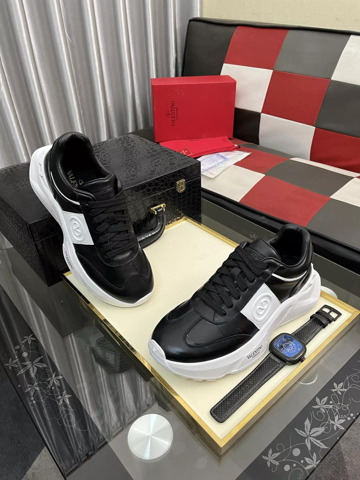 Versatile 9982 Valentino Casual Shoes For Men